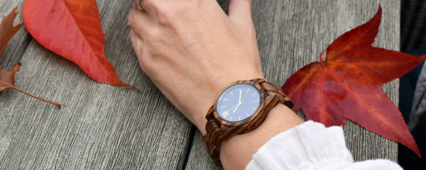 montre en bois